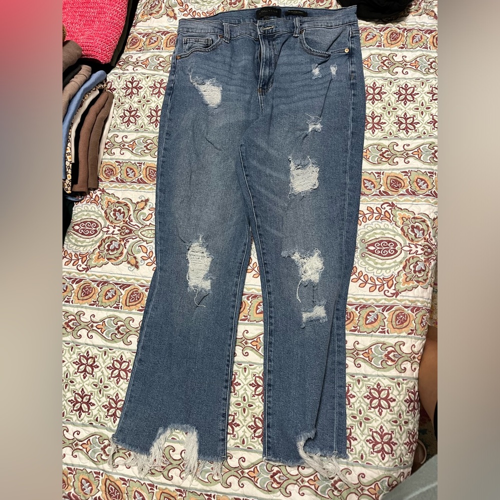 Distressed Jeans- Kendall and Kylie size 13!